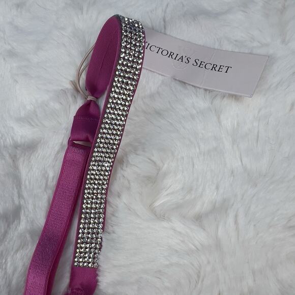 Victoria’s Secret Very Sexy Shine Strap Push-Up Lace Corset Bra Top Pink 34C NWT - Picture 4 of 6